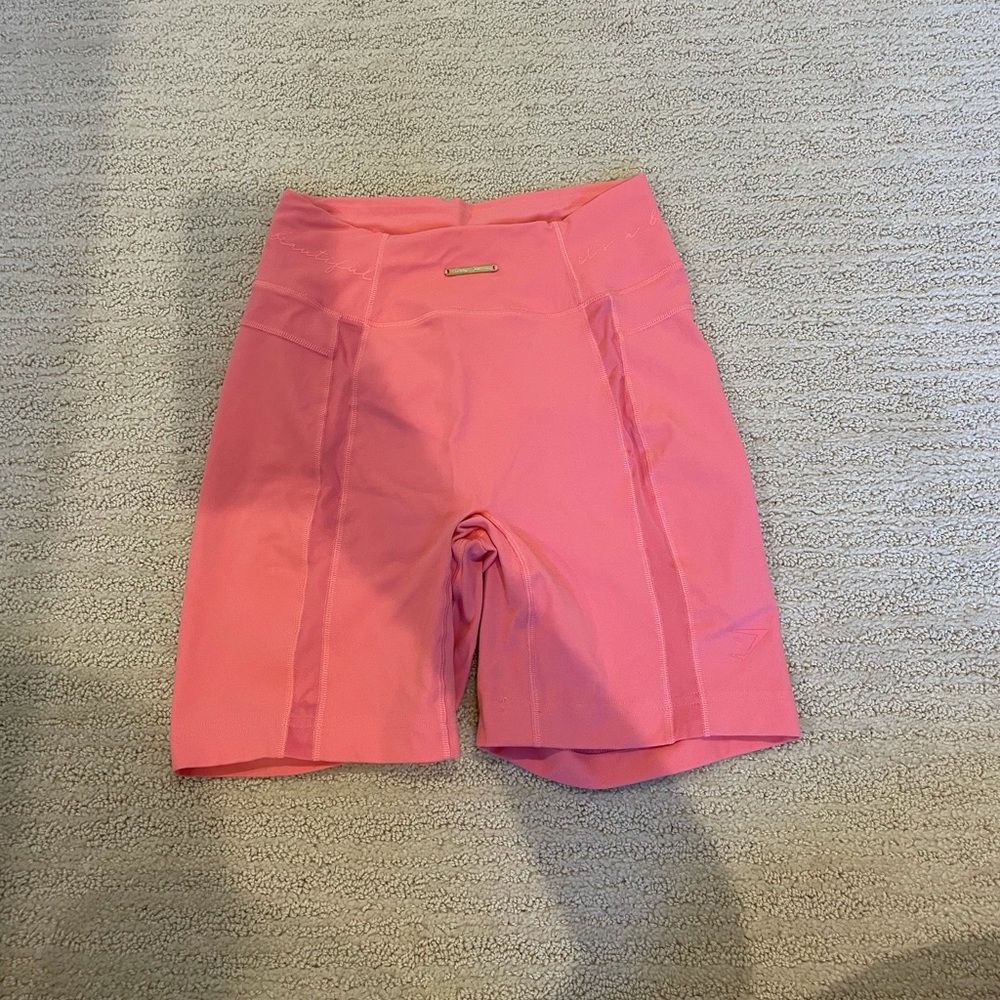 Whitney Simmons X Gymshark Mesh Shorts Size Small Pink